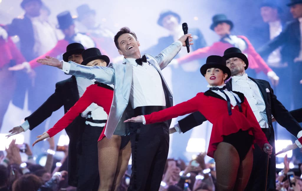 Hugh Jackman stars in The Greatest Showman which is touring the UK with a sing-a-long version.