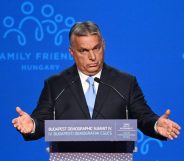 anti-LGBT prime minister of Hungary Viktor Orban