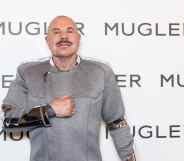 Manfred Thierry Mugler attends the "Thierry Mugler : Couturissime" Photocall.