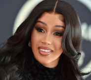 Headshot of Cardi B on the red carpet