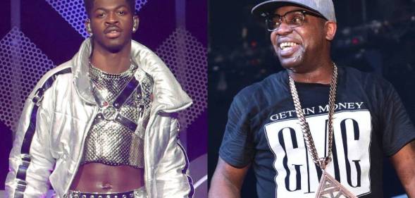 side by side pictures of Lil Nas X and Uncle Murda