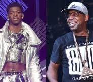 side by side pictures of Lil Nas X and Uncle Murda