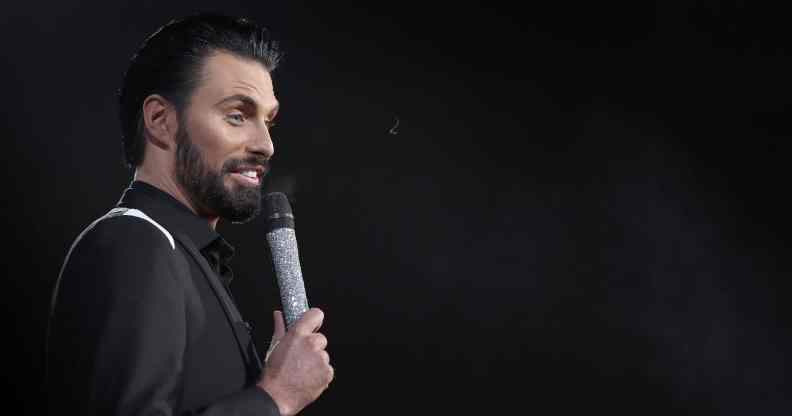 Rylan Clark-Neal during the 2018 Celebrity Big Brother Final