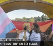 Besoton at Six Flags Mexico