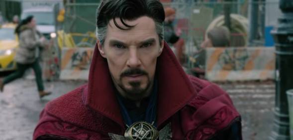 Benedict Cumberbatch plays Doctor Strange in the Marvel film Doctor Strange in the Multiverse of Madness