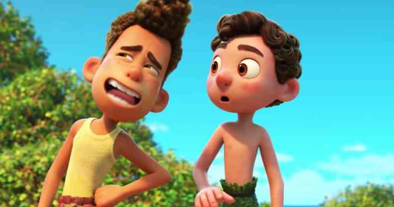 A still from the film Luca