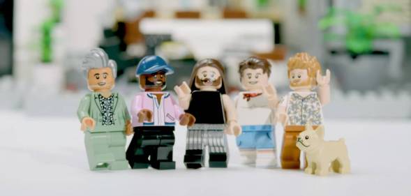 The five members of Queer Eye have been recreated as a Lego set