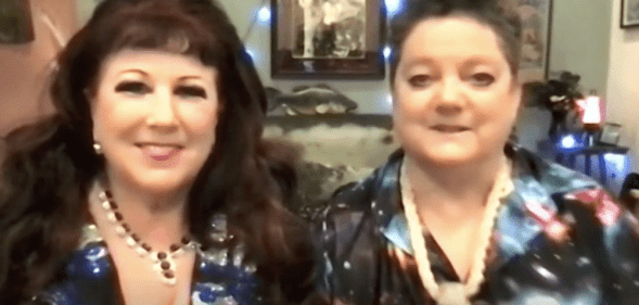 Ecosexual couple Annie Sprinkle (left) and Beth Stephens (right)