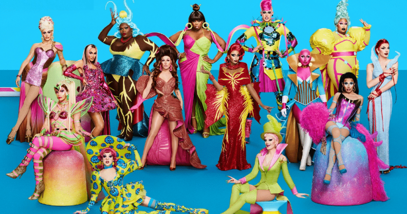 This is how to watch RuPaul's Drag Race season 14 in the UK. (VH1)