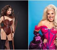 Drag Race stars Jujubee and Kitty Scott Claus are appearing in West End play, Death Drop.