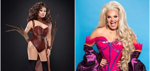 Drag Race stars Jujubee and Kitty Scott Claus are appearing in West End play, Death Drop.