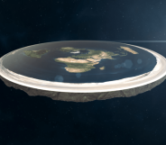 A flattened Earth