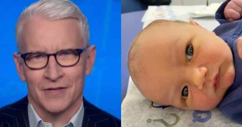 Anderson Cooper shares first picture of his son, Benjamin
