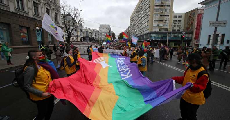 Ukraine's LGBT+ community is ready to literally fight to save their country