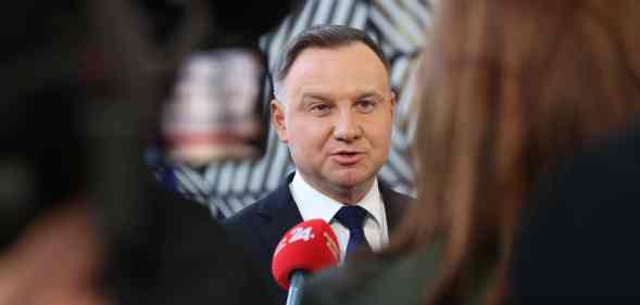 Polish president Andrzej Duda