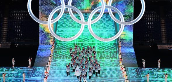 The Opening Ceremony of the Beijing 2022 Winter Olympics at the Beijing National Stadium
