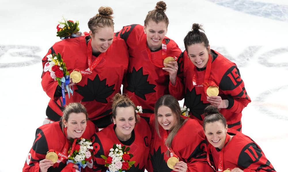 Team Canada wins women’s hockey Olympic gold