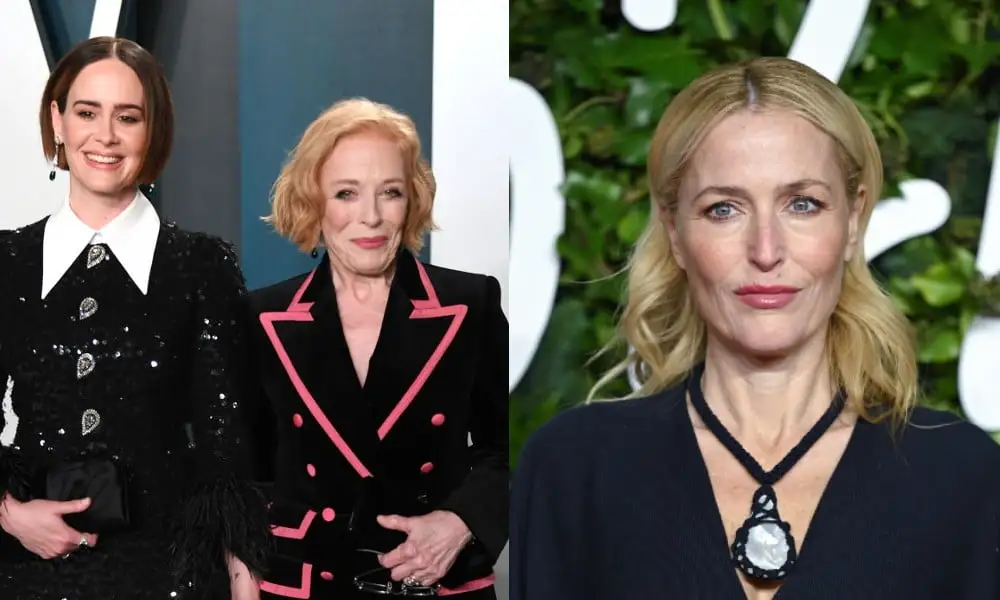 Holland Taylor calls out Gillian Anderson for thirsting over Sarah Paulson