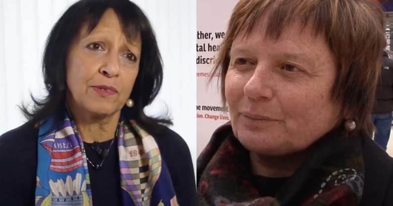 EHRC chair Kishwer Falkner and SHRC chair Judith Robertson