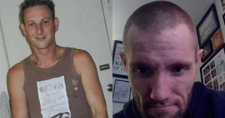 Side by side pictures of Steven Finlay and Mitch Watson, a gay couple who were found murdered in Sydney