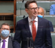 MP Stephen Jones slammed Scott Morrison's Religious Discrimination Bill in parliament