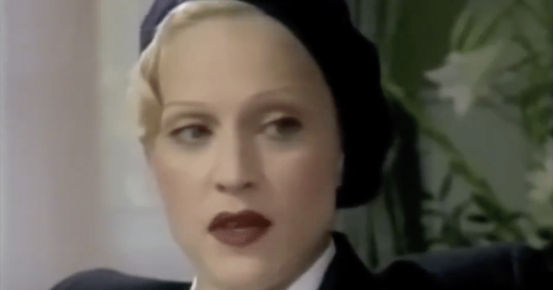 In 1992 Madonna gave an interview on rumours she was living with HIV