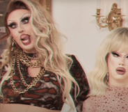 Drag Race queens Daya Betty and Willow Pill