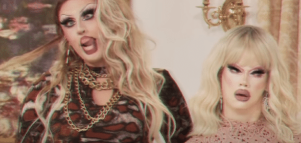 Drag Race queens Daya Betty and Willow Pill