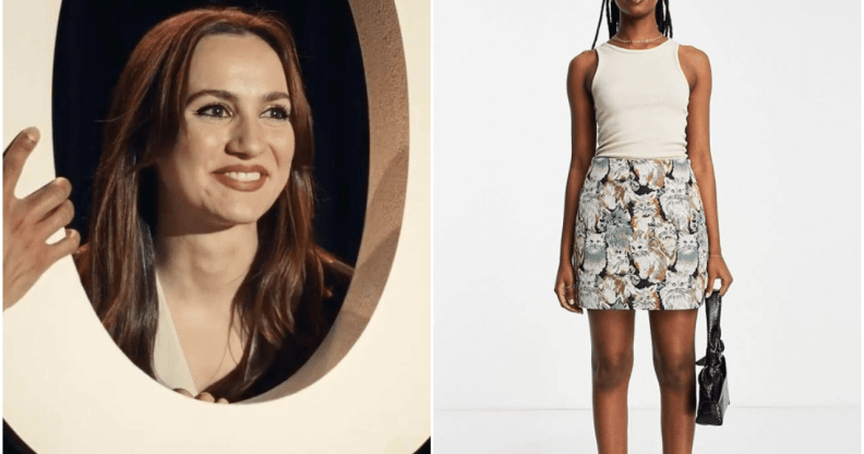 Maude Apatow's character, Lexi, wore a cat skirt in the latest episode of Euphoria.
