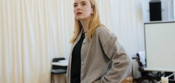 The first images of Jodie Comer in rehearsals for Prima Facie have been released.