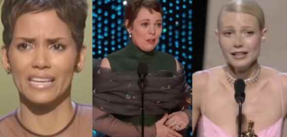 Halle Berry, Olivia Colman and Gwyneth Paltrow have given some of the most iconic Oscar acceptance speeches of all time.