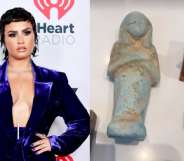 Demi Lovate dragged over her Egyptain artifacts collection