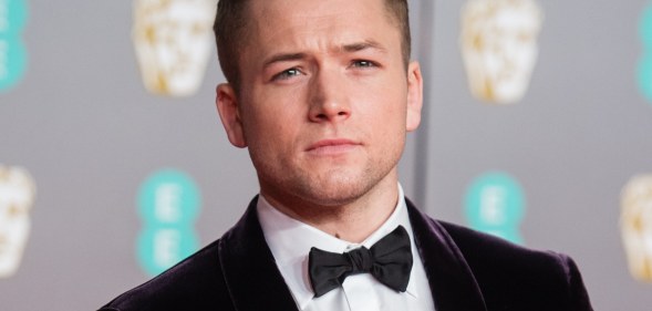 Taron Egerton attends the EE British Academy Film Awards 2020