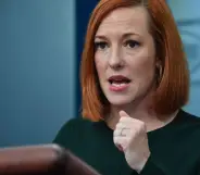 White House press secretary Jen Psaki speaks to reporters about Florida's Don't Say Gay bill