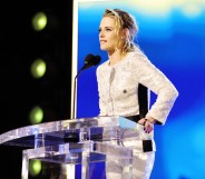 Kristen Stewart speaks onstage during the 2022 Film Independent Spirit Awards on 6 March, 2022