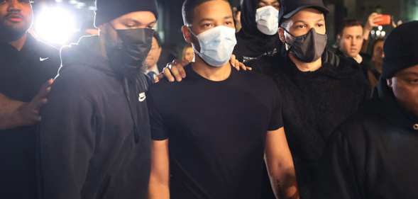 Jussie Smollett is released from the Cook County Department of Corrections detention centre