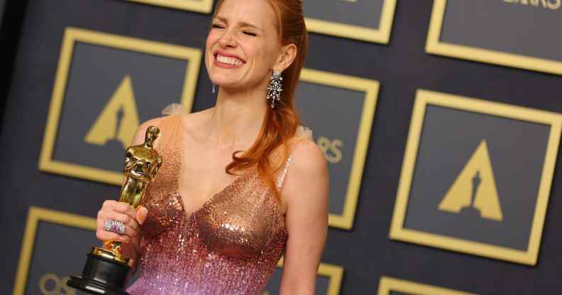 Jessica Chastain leads Oscars stars condemning Don't Say Gay