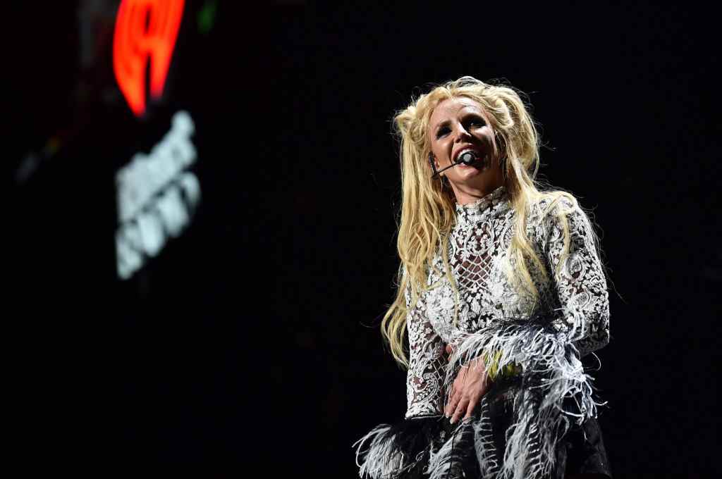 Britney Spears performs onstage