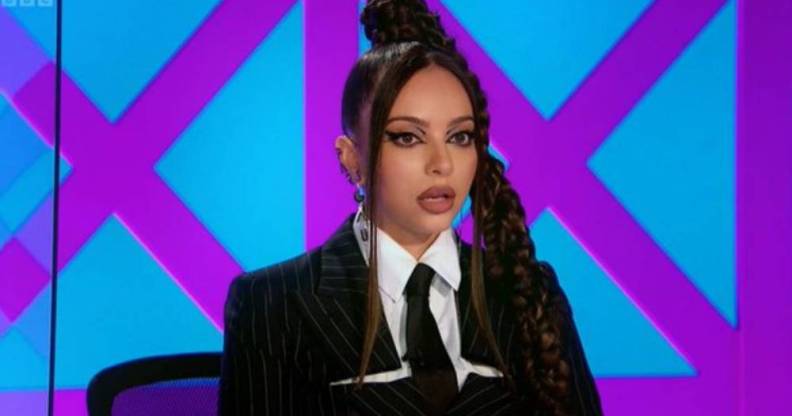 Little Mix star Jade Thirlwall appears as a guest judge on Drag Race UK vs The World