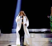 Jennifer Lopez's performance at the iHeart Radio Music Awards 2022