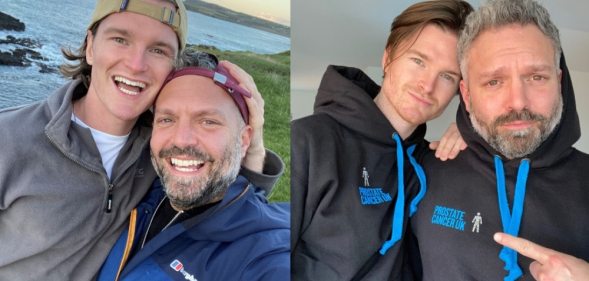 Daniel McKee and Matthew Jameson are raising awareness about prostate cancer.