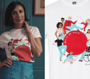 LGBT illustrator creates Red Nose Day T-shirt supporting Comic Relief