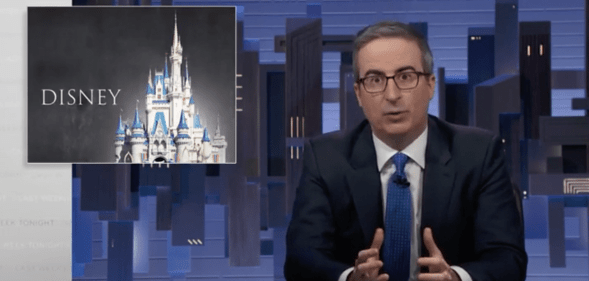 John Oliver drags 'morally bankrupt' Disney over 'Don't Say Gay' bill