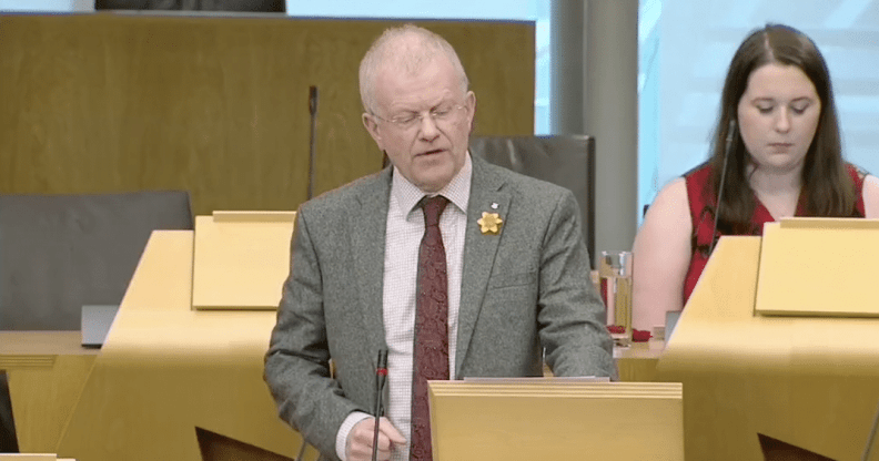 SNP MSP John Mason argued against a total conversion therapy ban in Scotland