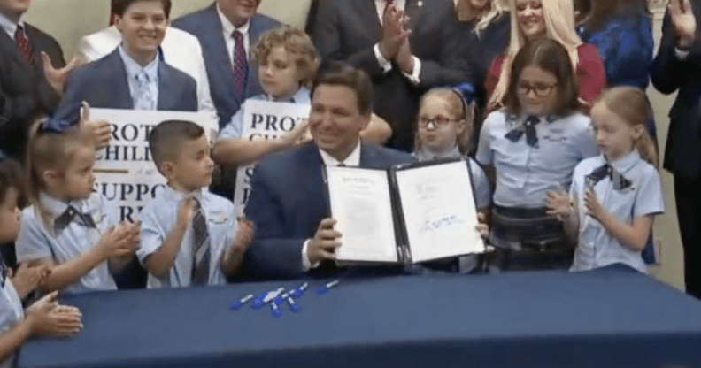 Don't Say Gay bill signed by Ron DeSantis