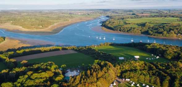 Pembrokeshire and the river Cleddau