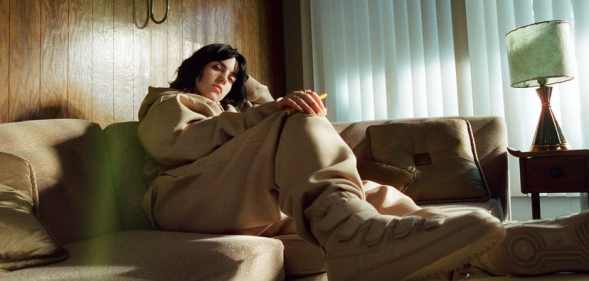 Billie Eilish has teamed up with Nike to release Air Force 1 sneakers and apparel. (Nike)