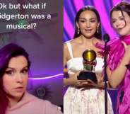 Emily Bear and Abigail Barlow’s Grammy win for best musical theater album for “The Unofficial Bridgerton Musical”