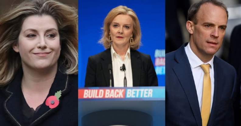 Dominic Raab, Liz Truss and Penny Mordaunt have been tipped as potential successors to Boris Johnson