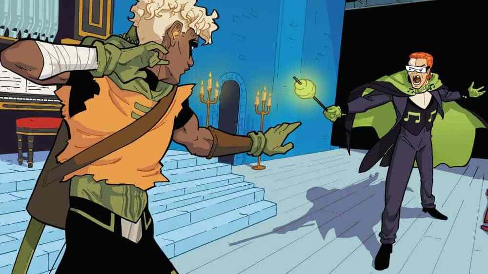 Green Arrow's son Connor Hawke fights supervillain Music Meister in the upcoming DC Pride 2022 series